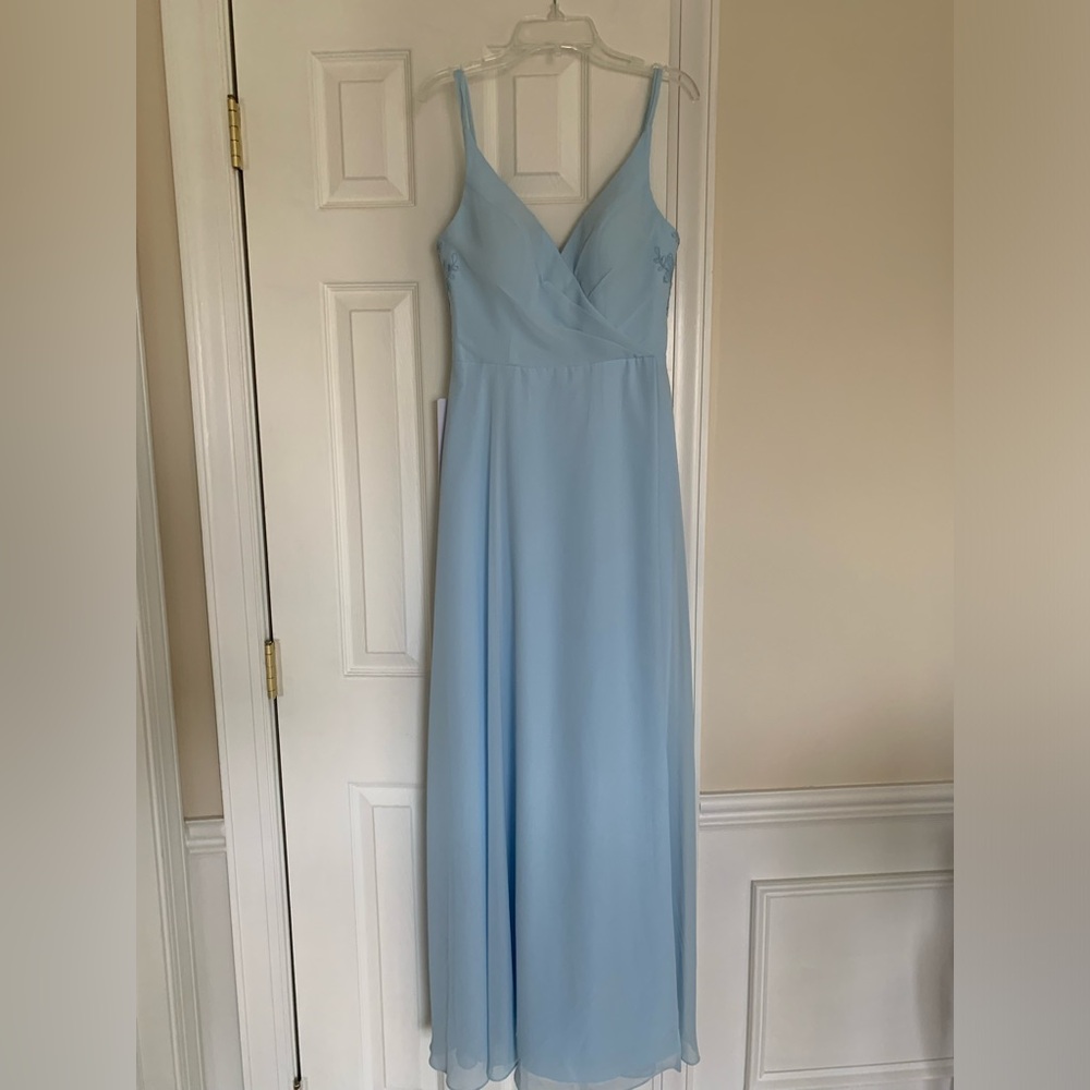 Azazie Sky Blue Gown